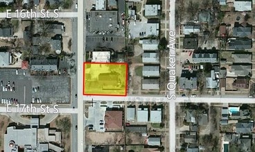 1629 S Peoria Ave, Tulsa, OK - Aérien  Vue de la carte - Image1