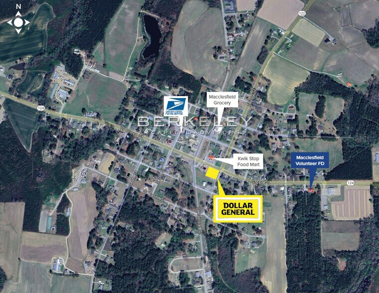 100 2nd st, Macclesfield, NC à vendre - Photo du bâtiment - Image 2 de 3