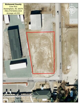 Plus de détails pour 118 Crow Run, Rockingham, NC - Terrain à vendre