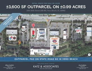 Plus de détails pour 5195 20th St, Vero Beach, FL - Terrain à vendre