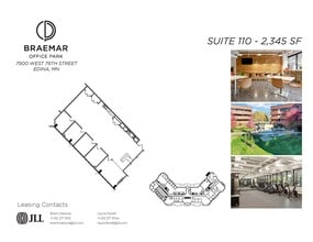 7900 W 78th St, Edina, MN à louer Plan d’étage- Image 1 de 1