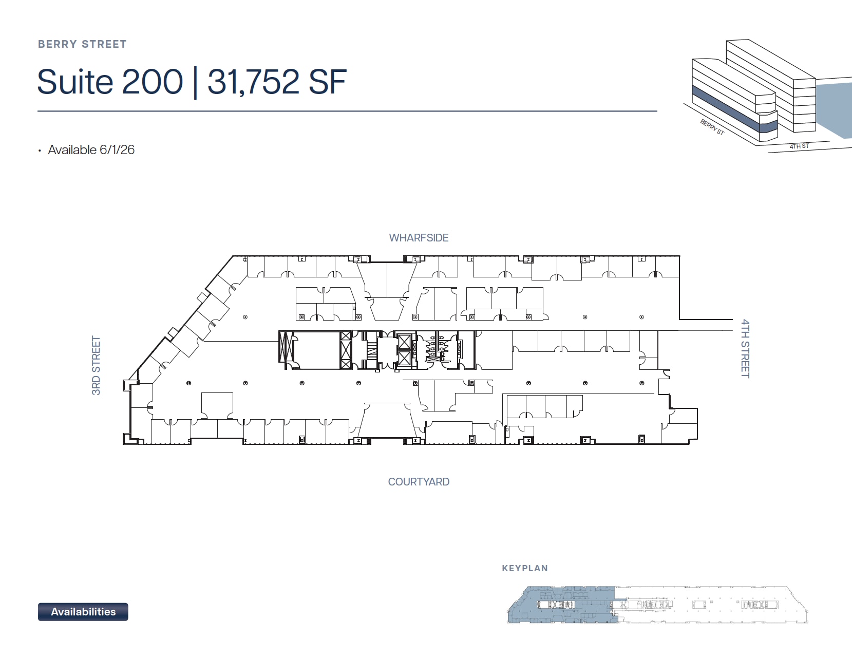 185 Berry St, San Francisco, CA for lease Floor Plan- Image 1 of 1