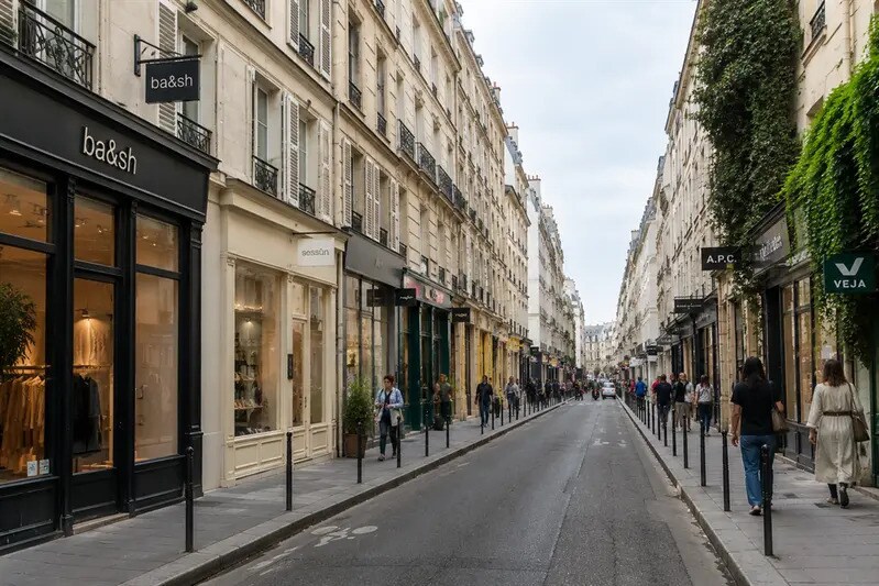 Commerce de détail dans Paris à louer - Photo du bâtiment - Image 2 de 3