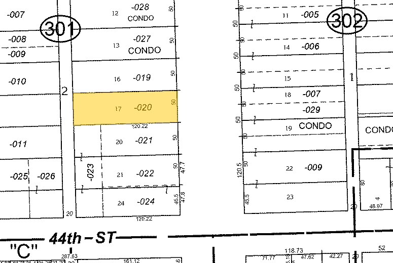 4340 S Michigan Ave, Chicago, IL à vendre Plan cadastral- Image 1 de 2