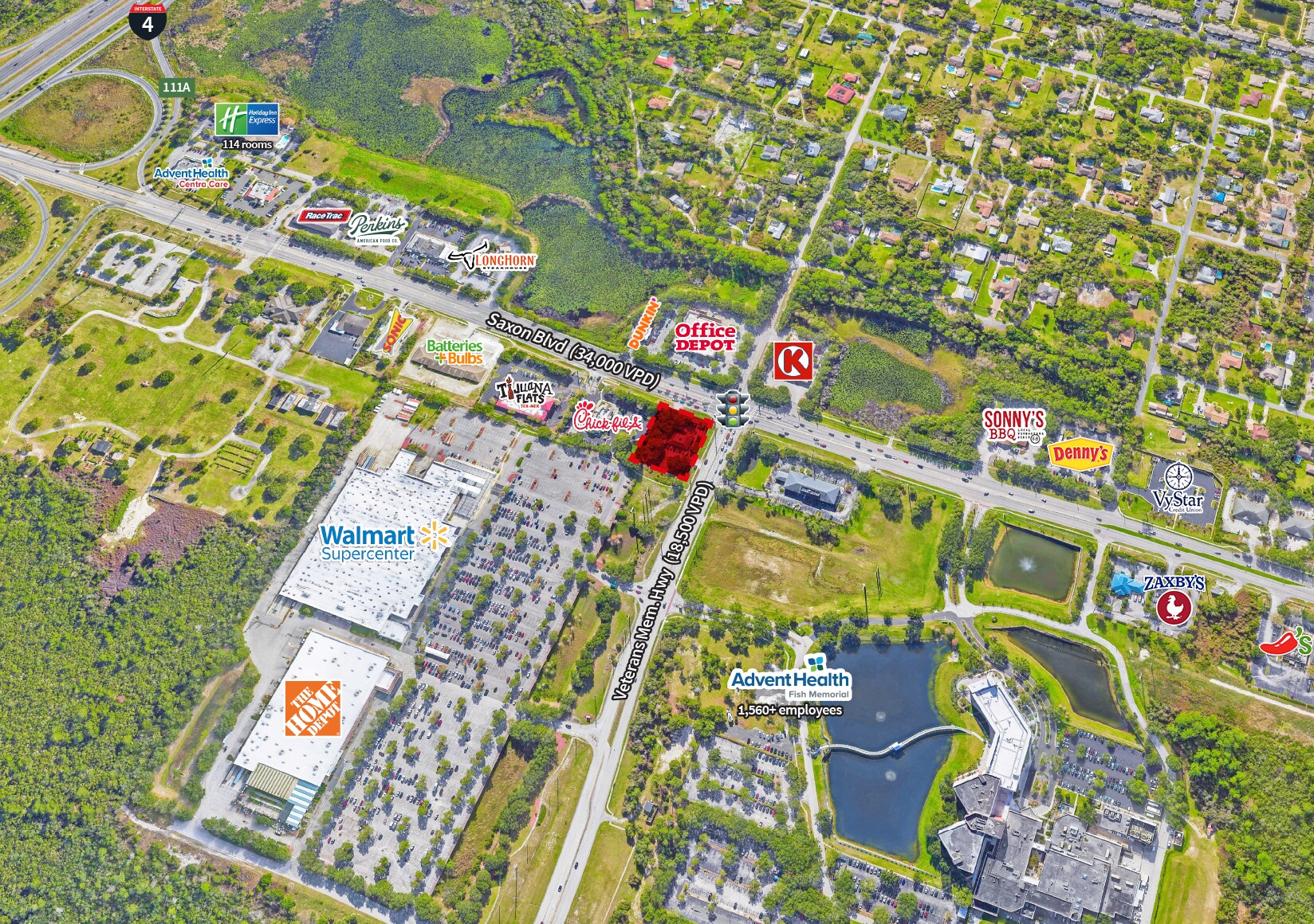 1133 Saxon Blvd, Orange City, FL à louer Aérien- Image 1 de 3