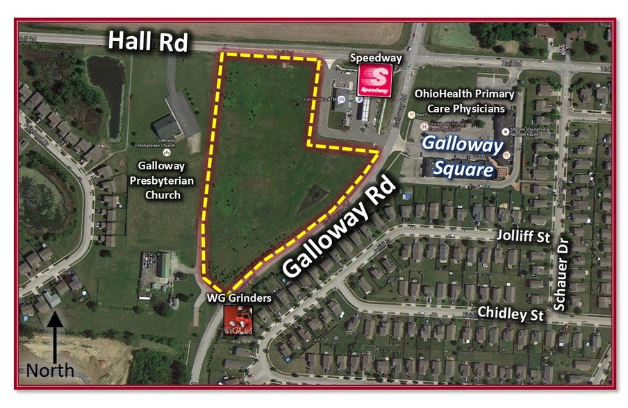 SW Hall & Galloway Rd, Galloway, OH à vendre - Photo principale - Image 1 de 1