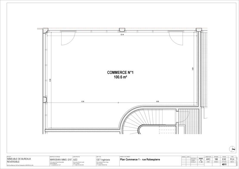 89 Bis Rue Robespierre, Montreuil à louer - Photo du bâtiment - Image 3 de 5