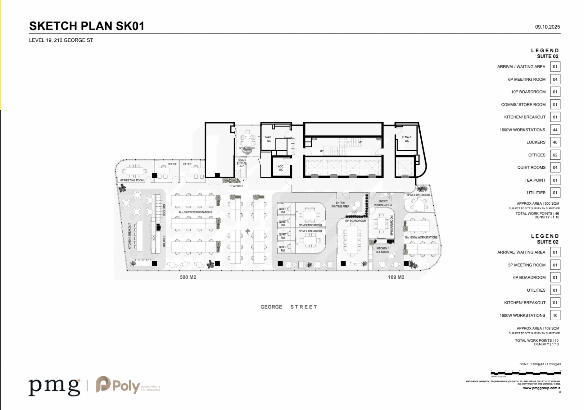 210 George St, Sydney à louer Plan d’étage- Image 1 de 1