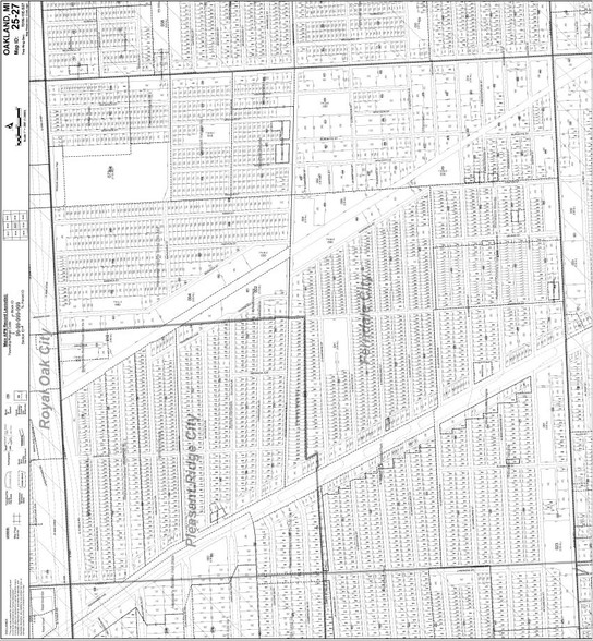 2345 Wolcott St, Ferndale, MI à vendre - Plan cadastral - Image 1 de 1