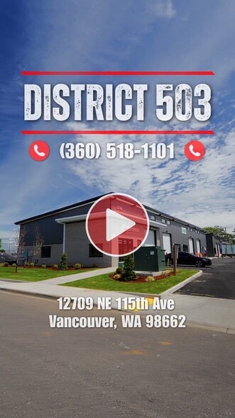 12607 NE 115th Ave, Vancouver, WA à louer - Vidéo sur l’inscription commerciale - Image 1 de 31