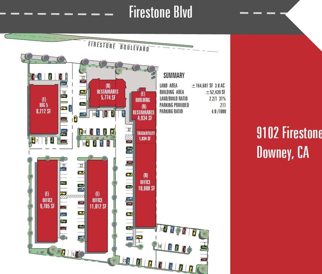 9102 Firestone Blvd, Downey, CA à louer Photo principale- Image 1 de 2