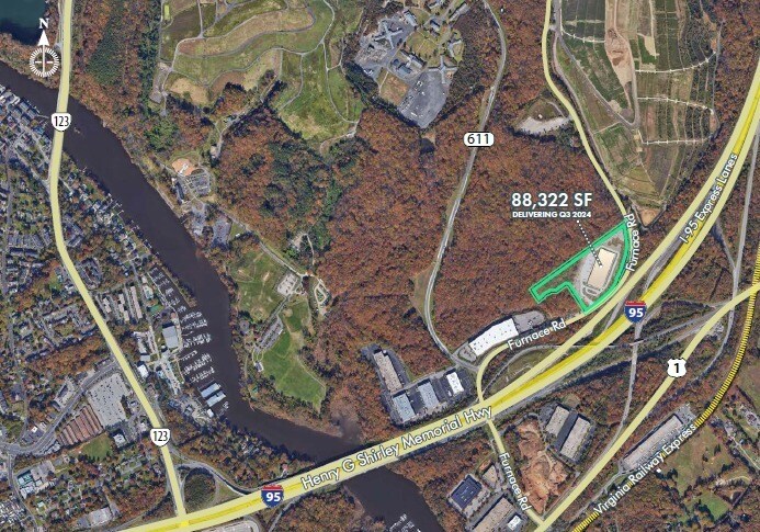 Furnace Rd, Lorton, VA for lease - Aerial - Image 2 of 2