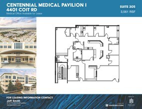 4401 Coit Rd, Frisco, TX à louer Plan d’étage- Image 1 de 1