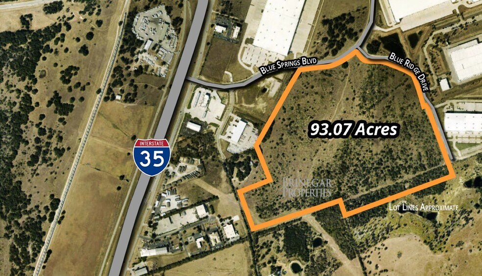 410 Blue Springs Blvd, Georgetown, TX à vendre - Aérien - Image 2 de 2