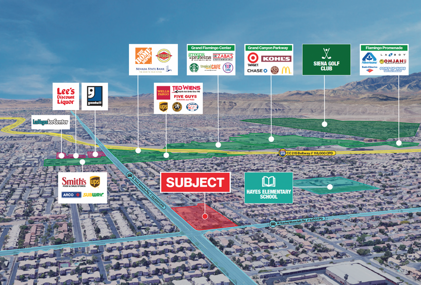 3525-3555 S Fort Apache Rd, Las Vegas, NV for lease - Building Photo - Image 1 of 10