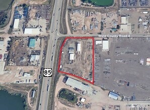 12628 & 12706 County Road 4, Brighton, CO - AERIAL  map view