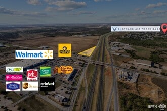 2912 Central Fwy, Wichita Falls, TX - AÉRIEN  Vue de la carte