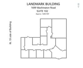 1699 Washington Rd, Pittsburgh, PA for lease Floor Plan- Image 2 of 14