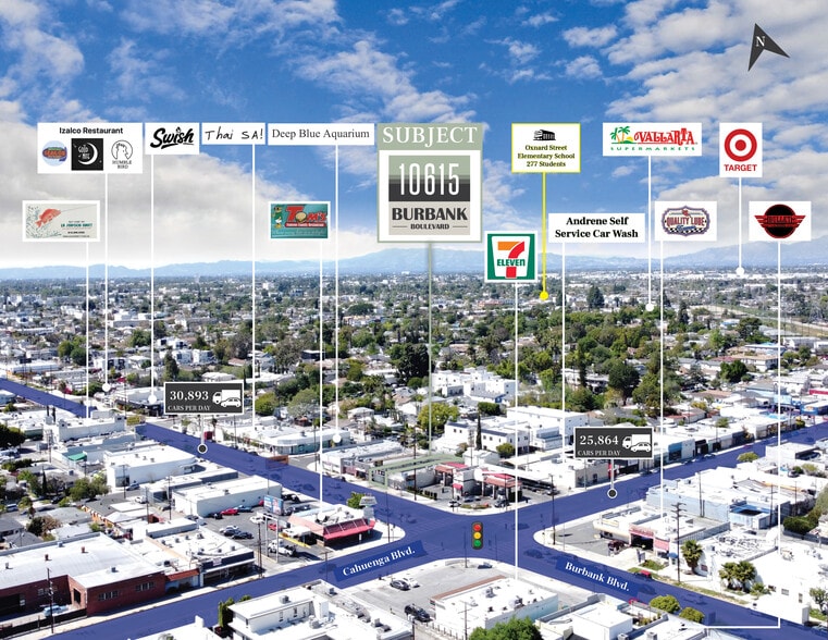 10615 Burbank Blvd, North Hollywood, CA for sale - Building Photo - Image 3 of 5