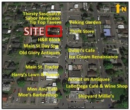 2014 Main St, Vancouver, WA - AÉRIEN  Vue de la carte