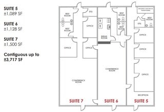 135 E Ray Rd, Chandler, AZ à louer Plan d’étage- Image 1 de 1