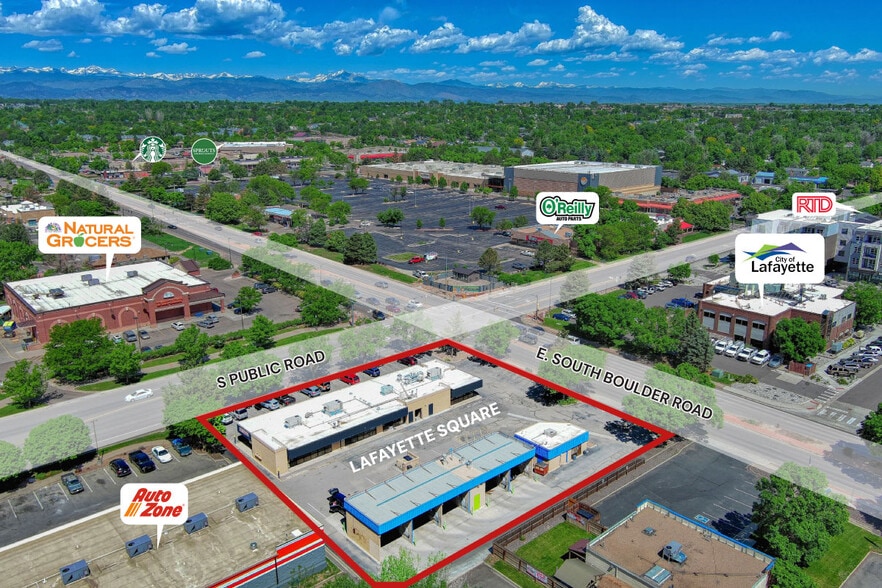 100 E South Boulder Rd, Lafayette, CO for sale - Aerial - Image 2 of 28