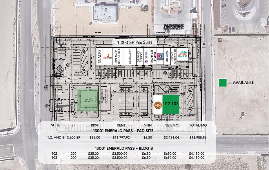 13001 Emerald Pass Ave, Horizon City, TX à louer - Photo du bâtiment - Image 2 de 5