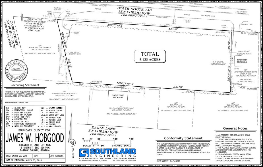 7476 Highway 140, Adairsville, GA à vendre - Autre - Image 1 de 1