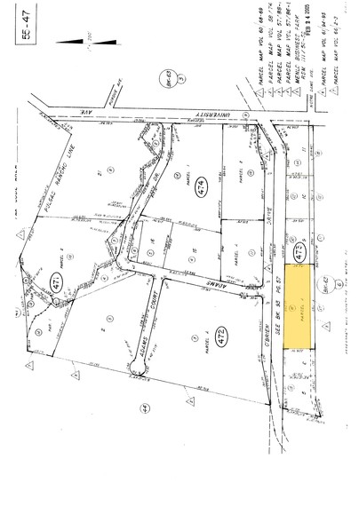 1430-1440 OBrien Dr, Menlo Park, CA for lease - Plat Map - Image 2 of 6