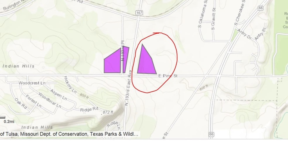 N 193rd East Ave, Catoosa, OK for sale - Building Photo - Image 3 of 4