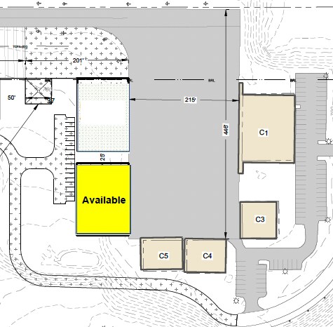 South Hangar, Peachtree City, GA à louer - Plan de site - Image 2 de 2