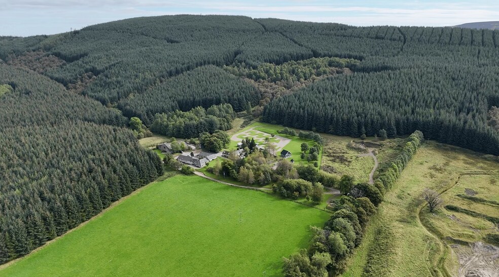 Dufftown Campsite, Dufftown for sale - Aerial - Image 1 of 1