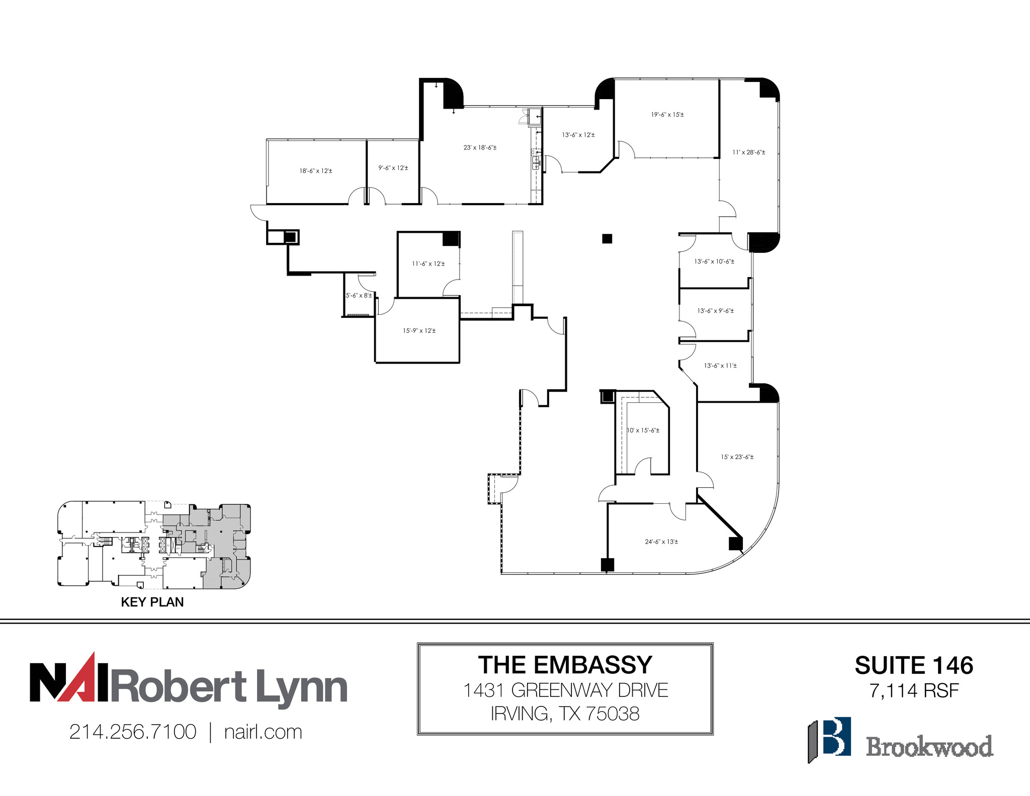 1431 Greenway Dr, Irving, TX for lease Floor Plan- Image 1 of 8