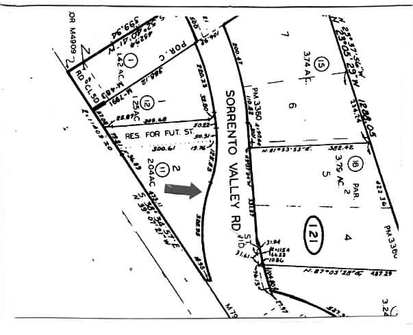 11230 Sorrento Valley Rd, San Diego, CA for lease - Plat Map - Image 2 of 2