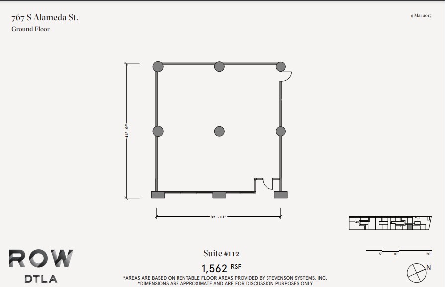 777 S Alameda St, Los Angeles, CA for lease Floor Plan- Image 1 of 1