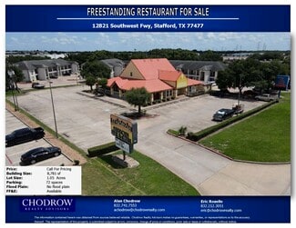 More details for 12821 Southwest Fwy, Stafford, TX - Retail for Sale
