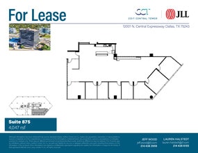 12001 N Central Expy, Dallas, TX à louer Plan d’étage- Image 1 de 1