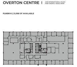 4150 International Plz, Fort Worth, TX à louer Plan d’étage- Image 1 de 1