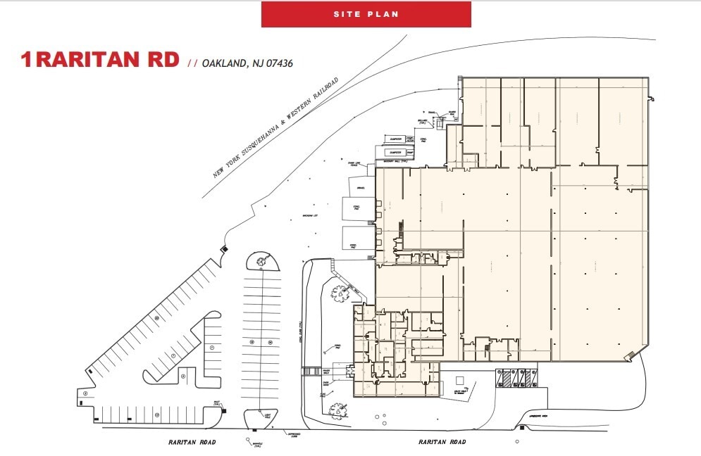 1 Raritan Rd, Oakland, NJ for lease Site Plan- Image 1 of 2