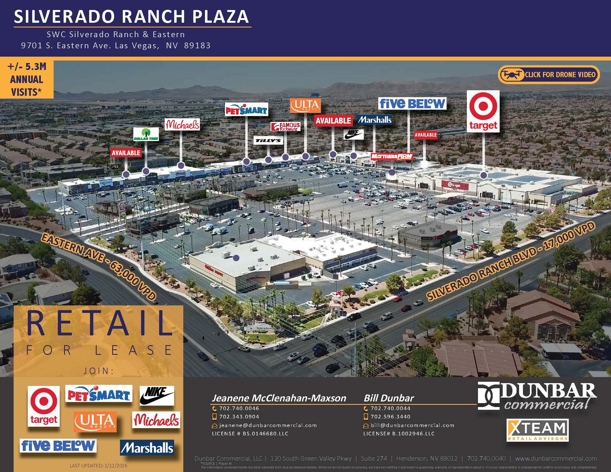 9701-9893 S Eastern Ave, Las Vegas, NV for lease Primary Photo- Image 1 of 17