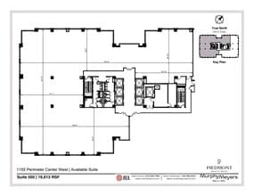 1155 Perimeter Ctr W, Atlanta, GA à louer Plan d’étage- Image 1 de 1