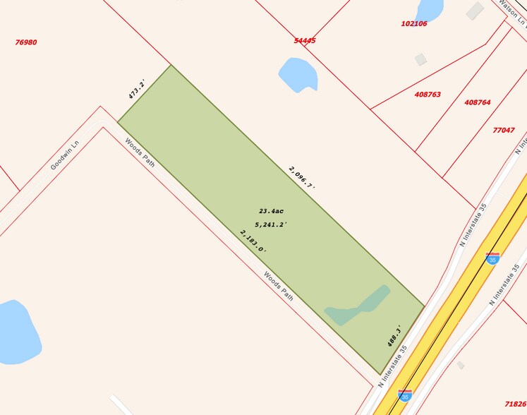 IH - 35 and Woods Path, New Braunfels, TX à vendre - Photo du bâtiment - Image 2 de 5