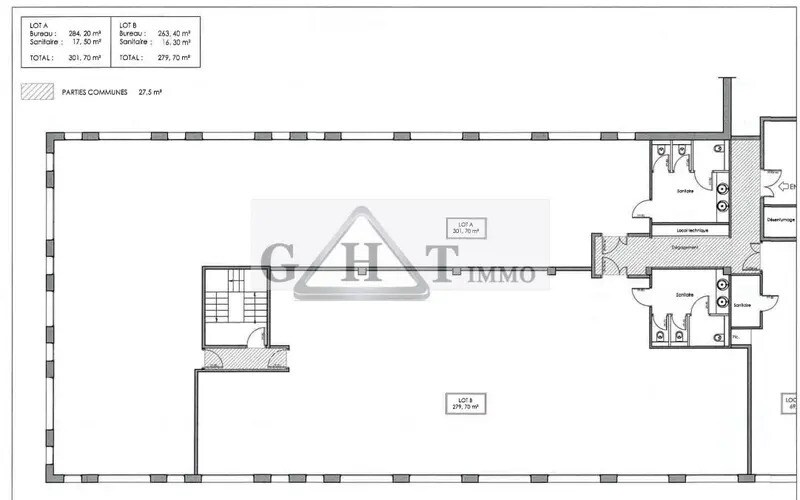 Office in Serris for lease Floor Plan- Image 1 of 3