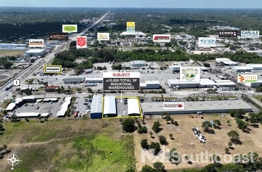 408-412 Farmers Market Rd, Fort Pierce, FL à vendre - Photo du bâtiment - Image 3 de 8