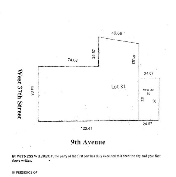 493-495 9th Ave, New York, NY à louer - Plan cadastral - Image 2 de 2