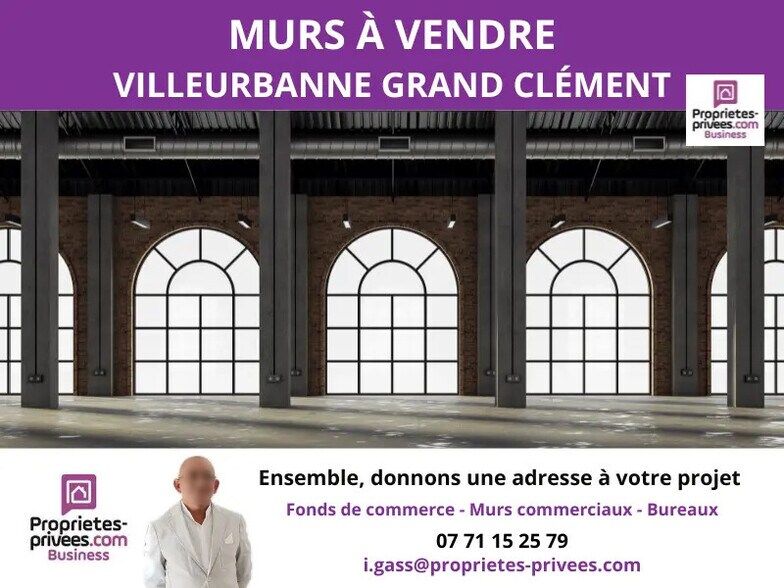 Local d'activités dans Villeurbanne à vendre - Photo du bâtiment - Image 2 de 4