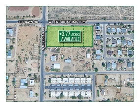 SEC Meridian & Lost Dutchman, Apache Junction, AZ - Aerial  map view