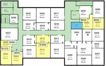 330 E Coffee St, Greenville, SC à louer Plan d’étage- Image 1 de 1