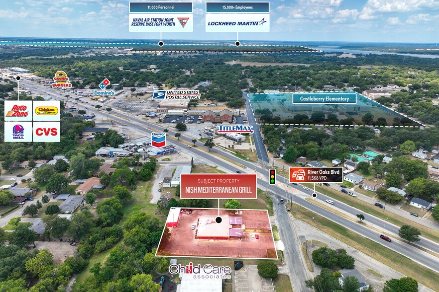 4913 Ohio Garden Rd, River Oaks, TX for sale - Building Photo - Image 3 of 4