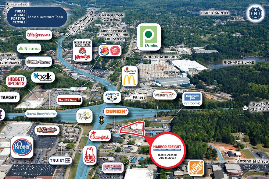 1202 S Park St, Carrollton, GA for sale - Building Photo - Image 2 of 8